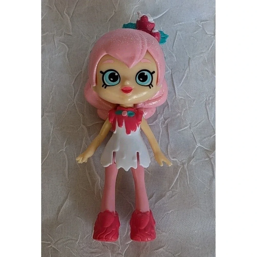 5 Shopkins Lil Shoppies Happy Places Mermaid Frusha Salad Sara Sushi Wingona Lot